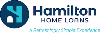 H HAMILTON HOME LOANS A REFRESHINGLY SIMPLE EXPERIENCE logo