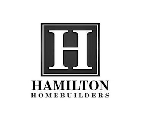 H HAMILTON HOMEBUILDERS logo