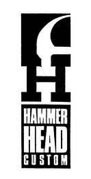 H HAMMER HEAD CUSTOM logo