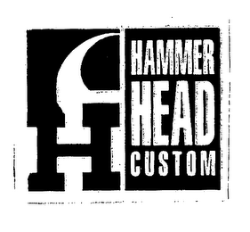 H HAMMER HEAD CUSTOM logo