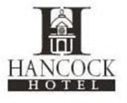 H HANCOCK HOTEL logo