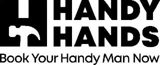 H HANDY HANDS BOOK YOUR HANDY MAN NOW logo