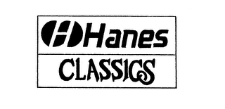 H HANES CLASSICS logo