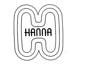 H HANNA logo