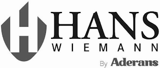 H HANS WIEMANN BY ADERANS logo