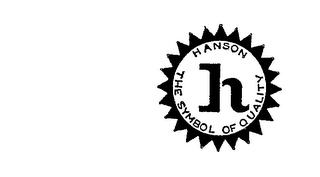 H HANSON THE SYMBOL OF QUALITY logo