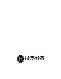 H HARDWARE SOLUTIONS logo