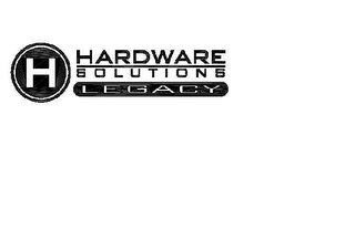 H HARDWARE SOLUTIONS LEGACY logo