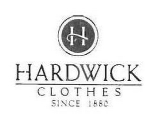 H HARDWICK CLOTHES SINCE 1880 logo