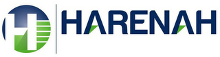 H HARENAH logo