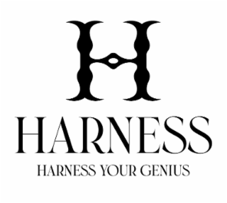 H HARNESS HARNESS YOUR GENIUS logo