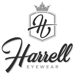 H HARRELL EYEWEAR logo