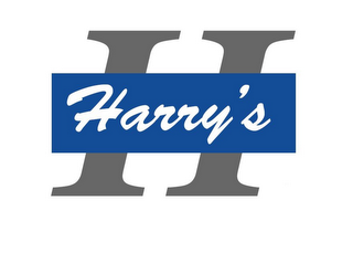 H HARRY'S logo