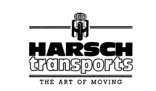 H HARSCH TRANSPORTS THE ART OF MOVING logo