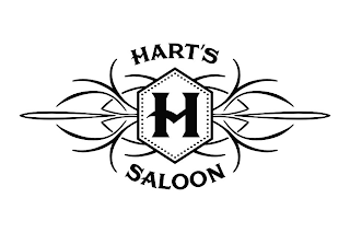 H HART'S SALOON logo