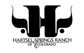 H HARTSEL SPRINGS RANCH OF COLORADO logo