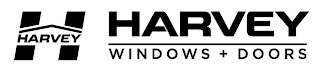 H HARVEY HARVEY WINDOWS + DOORS logo