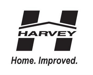 H HARVEY HOME. IMPROVED. logo