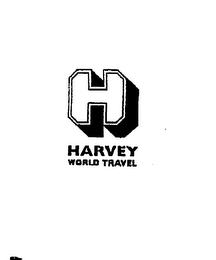 H HARVEY WORLD TRAVEL logo