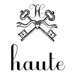 H HAUTE logo