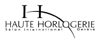 H HAUTE HORLOGERIE SALON INTERNATIONAL GENEVE logo