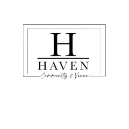 H HAVEN COMMUNITY & VENUE logo