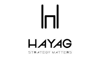 H HAYAG STRATEGY MATTERS logo