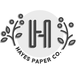 H HAYES PAPER CO. logo