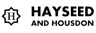 H HAYSEED AND HOUSDON logo