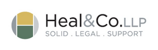 H HEAL&CO.LLP SOLID LEGAL SUPPORT logo