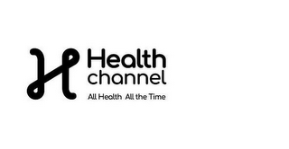 H HEALTH CHANNEL ALL HEALTH ALL THE TIME logo