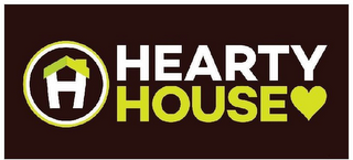 H HEARTY HOUSE logo