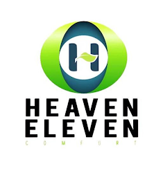 H HEAVEN ELEVEN COMFORT logo