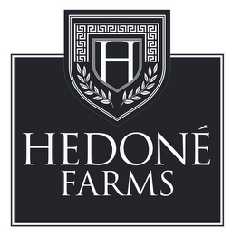 H HEDONÉ FARMS logo
