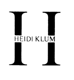 H HEIDI KLUM logo