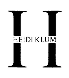 H HEIDI KLUM logo