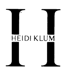H HEIDI KLUM logo