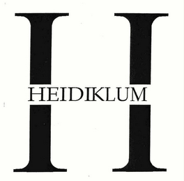 H HEIDIKLUM logo