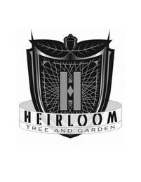 H HEIRLOOM TREE AND GARDEN logo