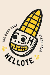 H HELLOTE THE CORN STOP SINCE 2020 logo