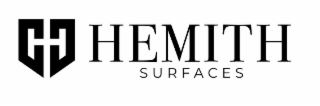 H HEMITH SURFACES logo