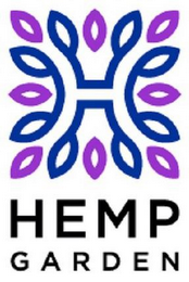 H HEMP GARDEN logo