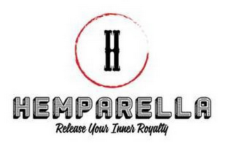 H HEMPARELLA RELEASE YOUR INNER ROYALTY logo