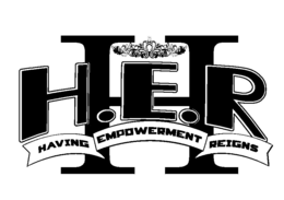 H H.E.R HAVING EMPOWERMENT REIGNS logo