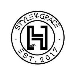 H HER STYLE & GRACE EST. 2017 logo