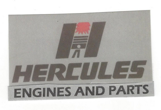 H HERCULES ENGINES AND PARTS logo