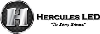 H HERCULES LED "THE STRONG SOLUTION!" logo