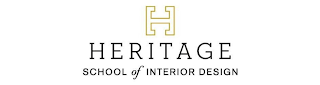 H HERITAGE SCHOOL OF INTERIOR DESIGN logo