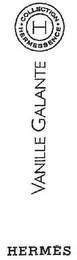 H · HERMESSENCE · COLLECTION VANILLE GALANTE HERMES logo