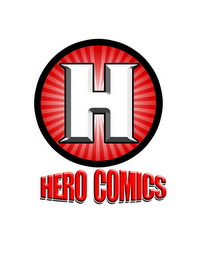 H HERO COMICS logo